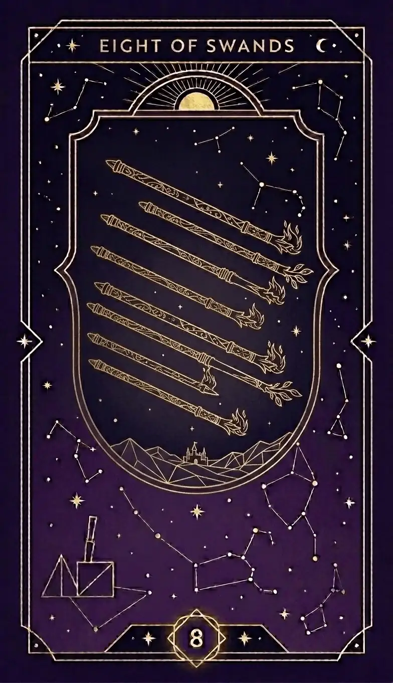 Eight of Wands