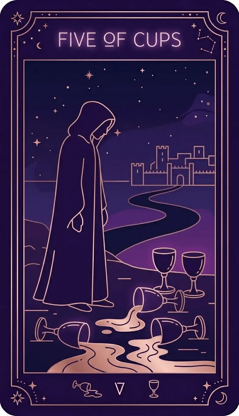 Five of Cups