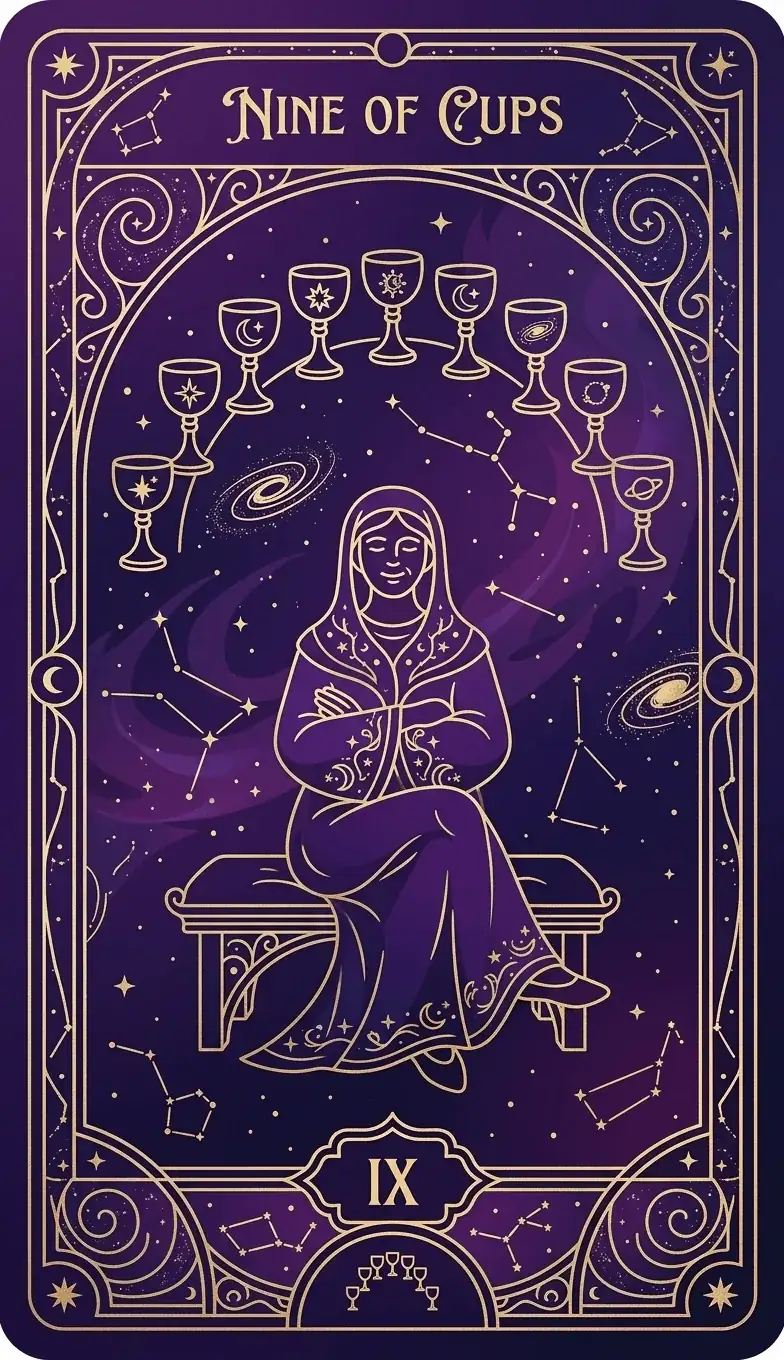 Nine of Cups