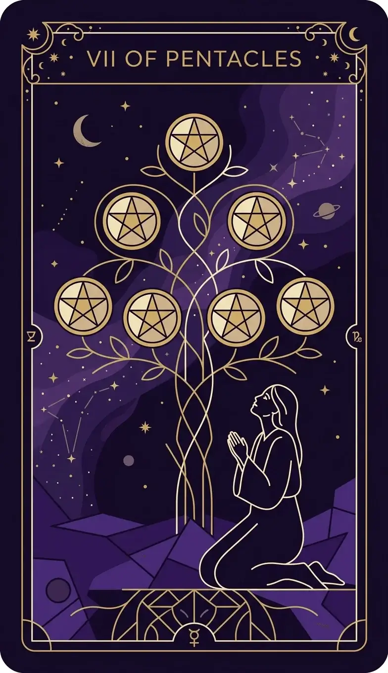Seven of Pentacles