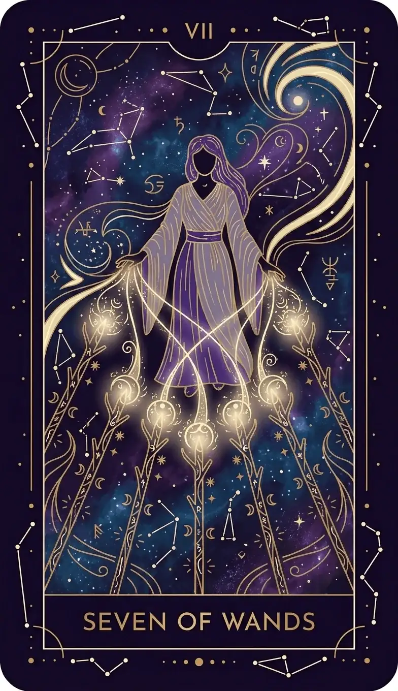 Seven of Wands