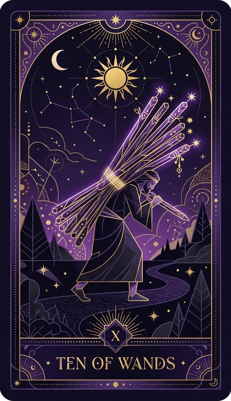 Ten of Wands