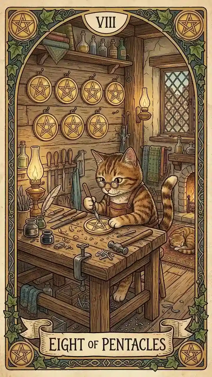 Eight of Pentacles
