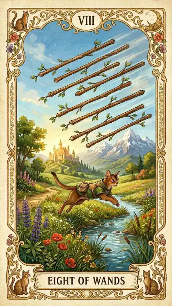 Eight of Wands