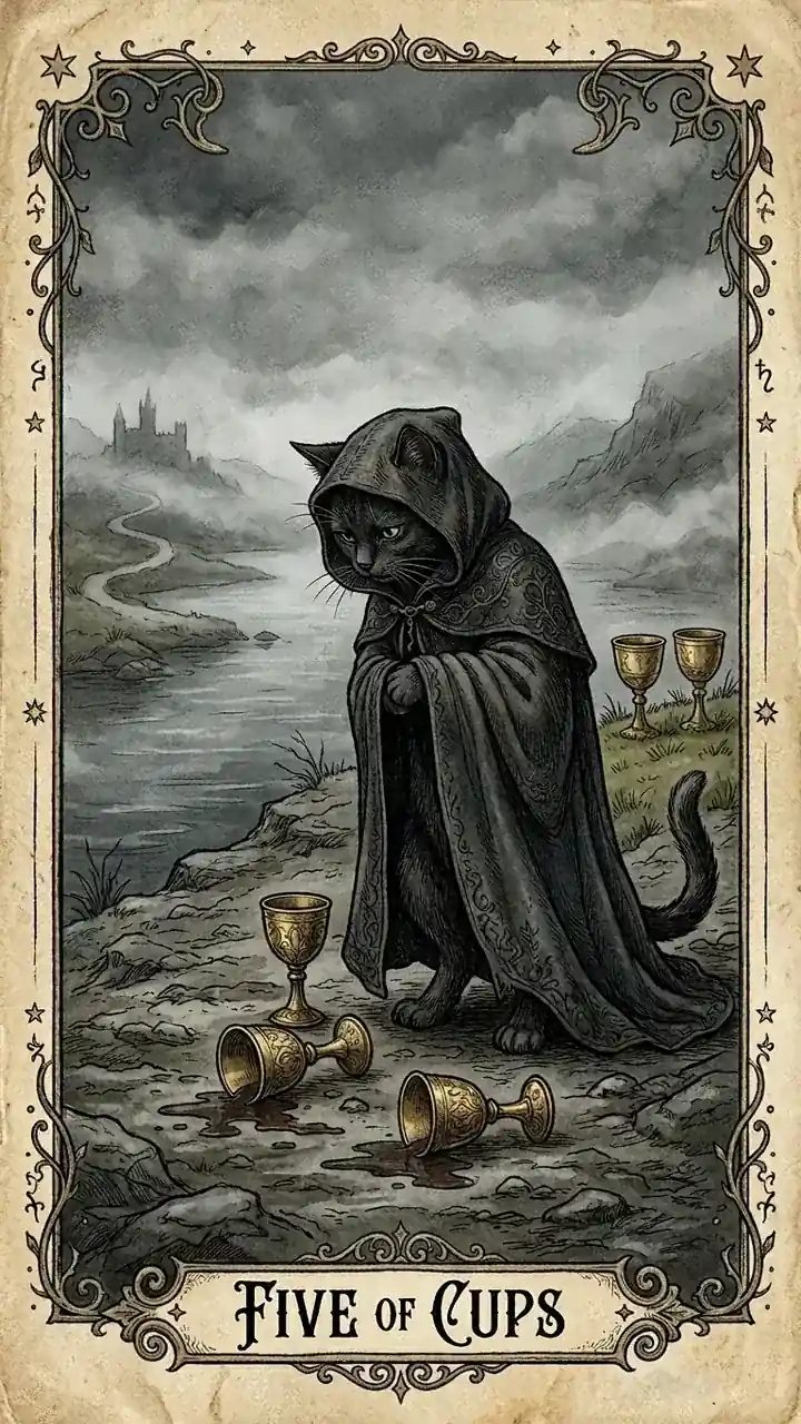 Five of Cups