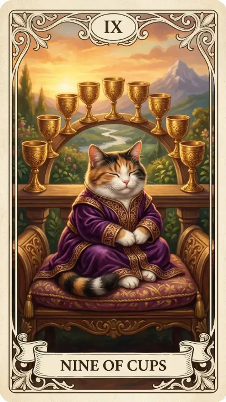 Nine of Cups