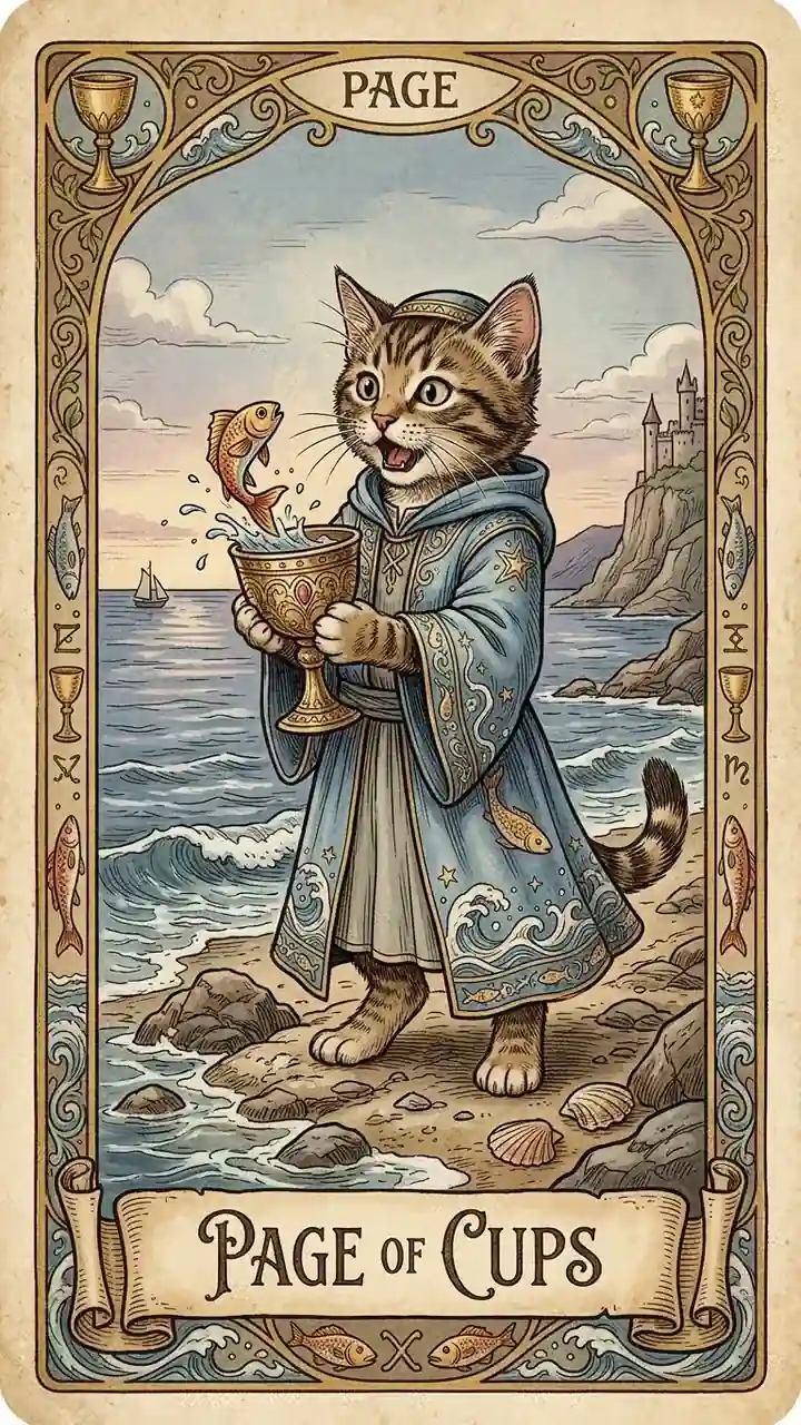 Page of Cups