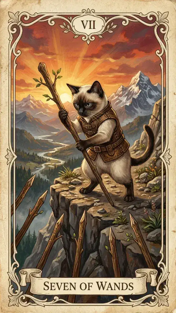 Seven of Wands