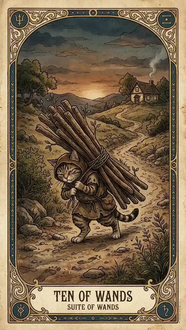 Ten of Wands