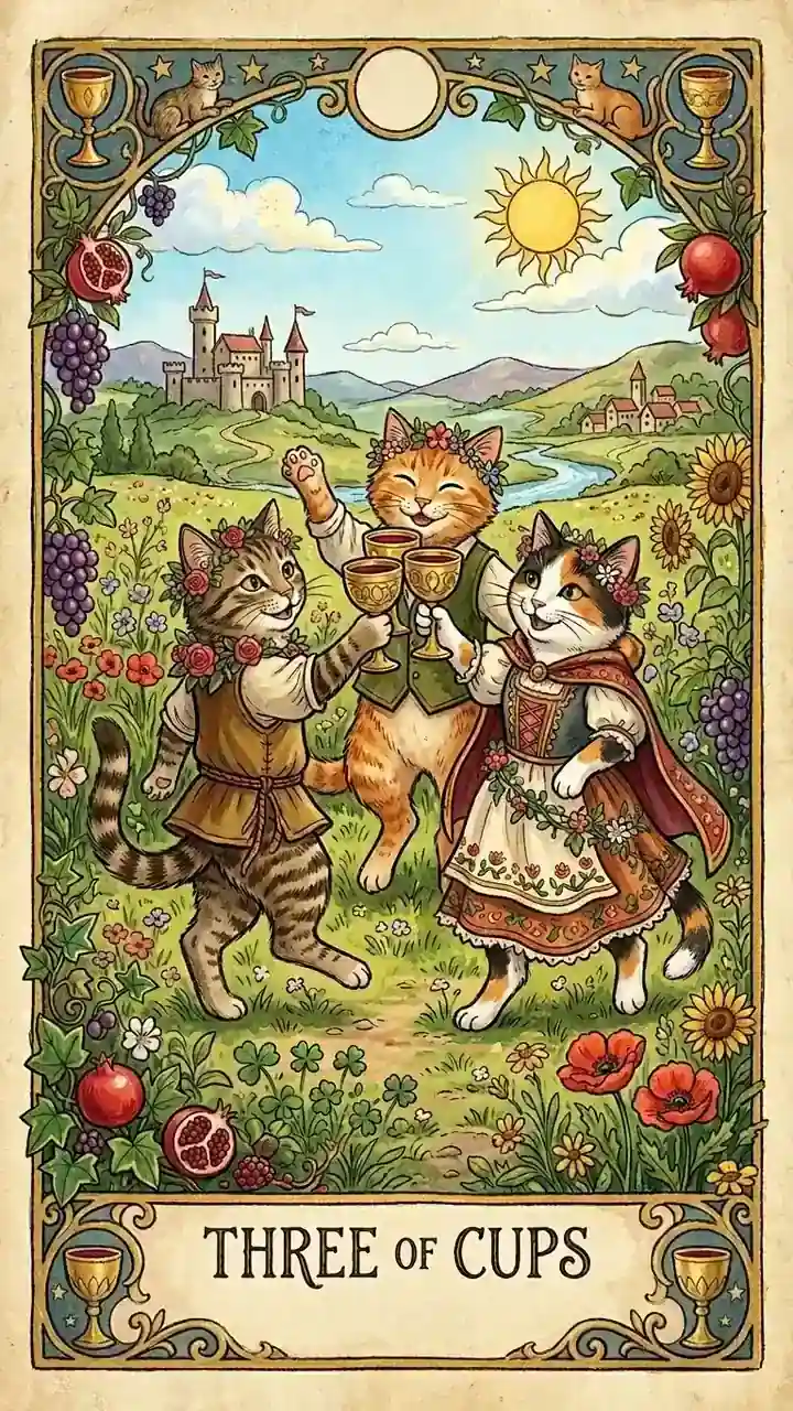 Three of Cups