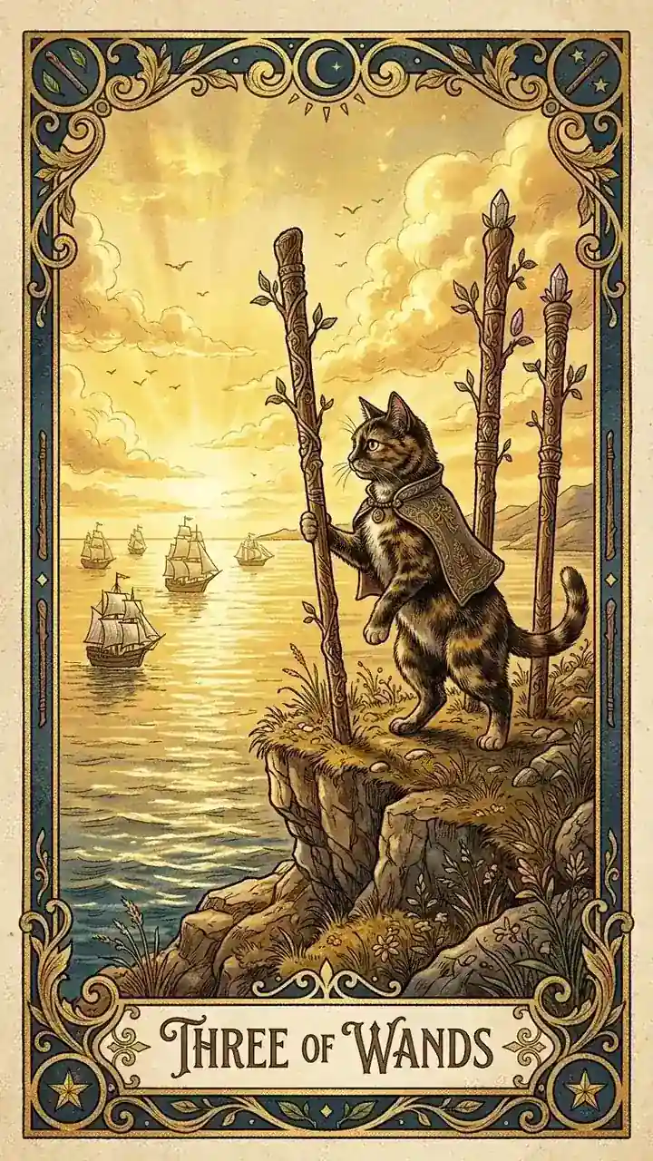 Three of Wands
