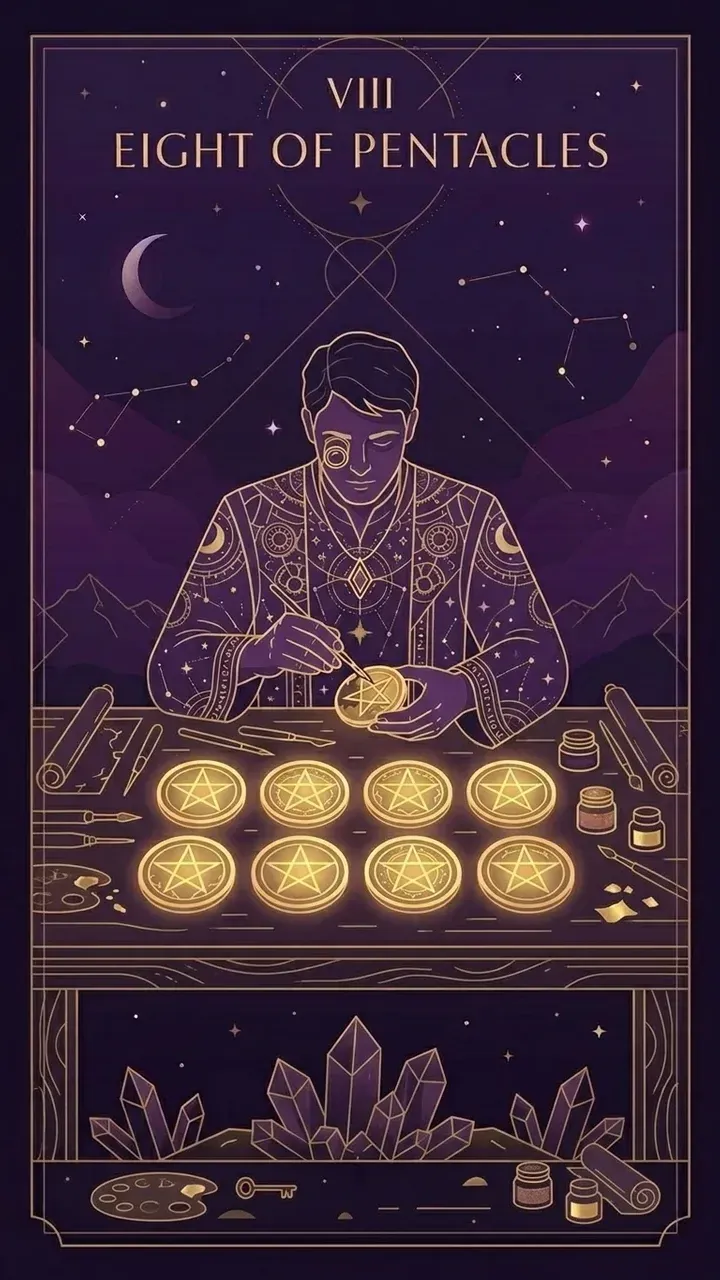 Eight of Pentacles