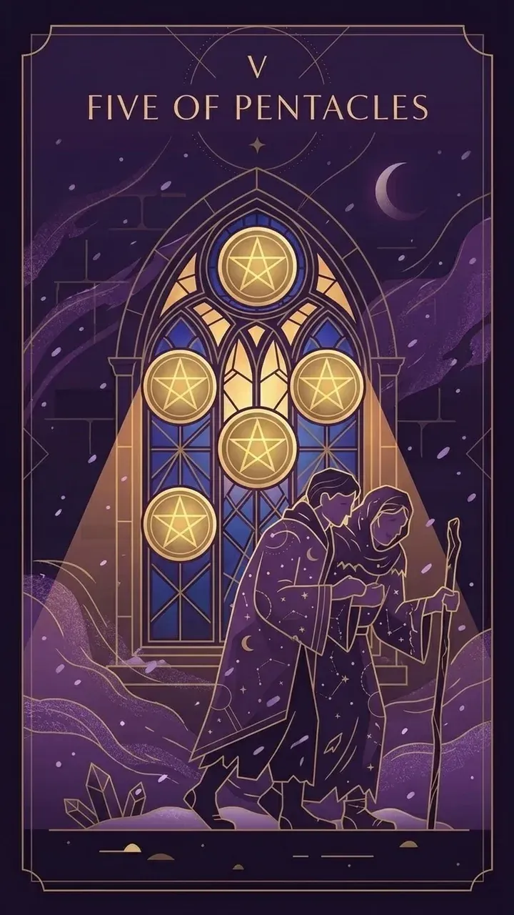 Five of Pentacles