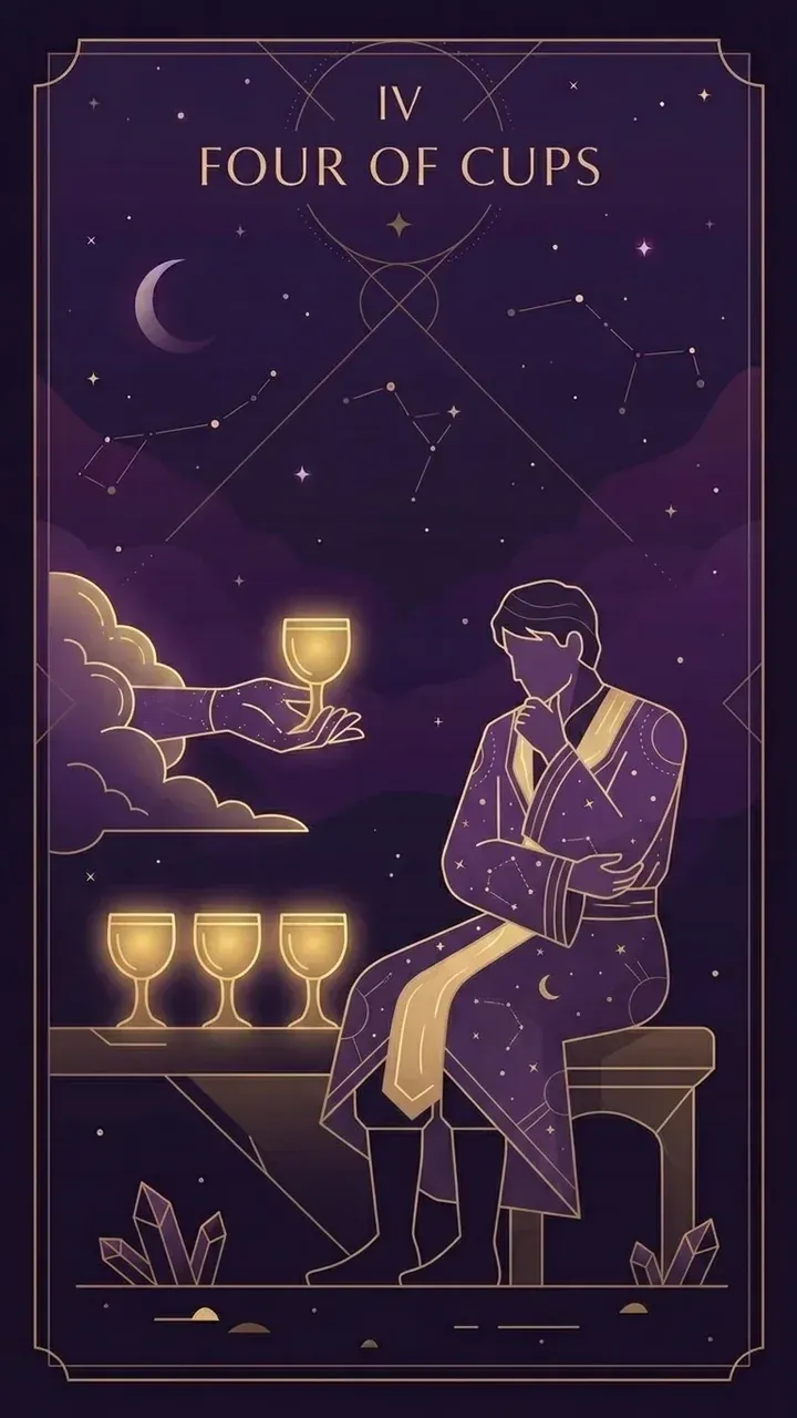Four of Cups