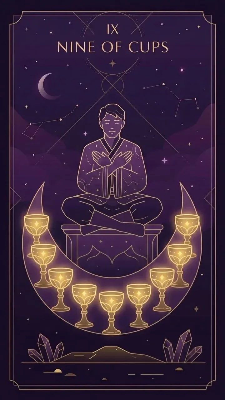 Nine of Cups