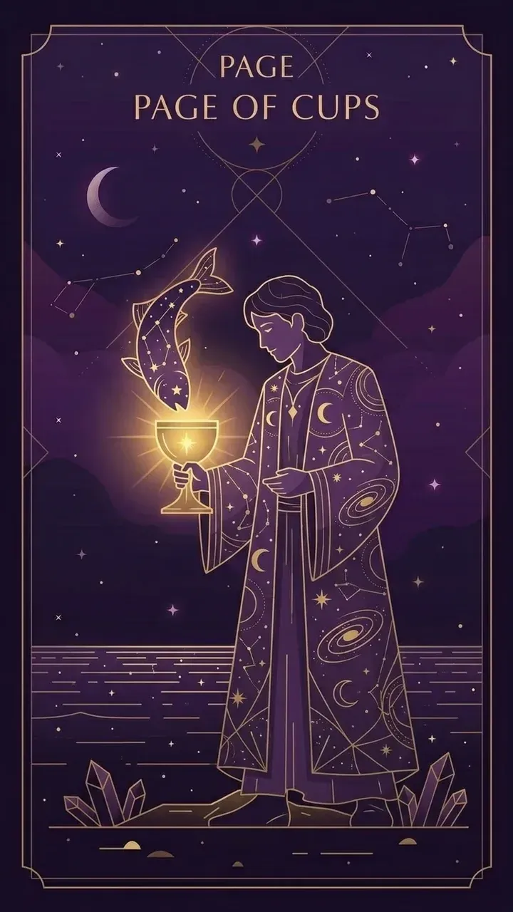 Page of Cups