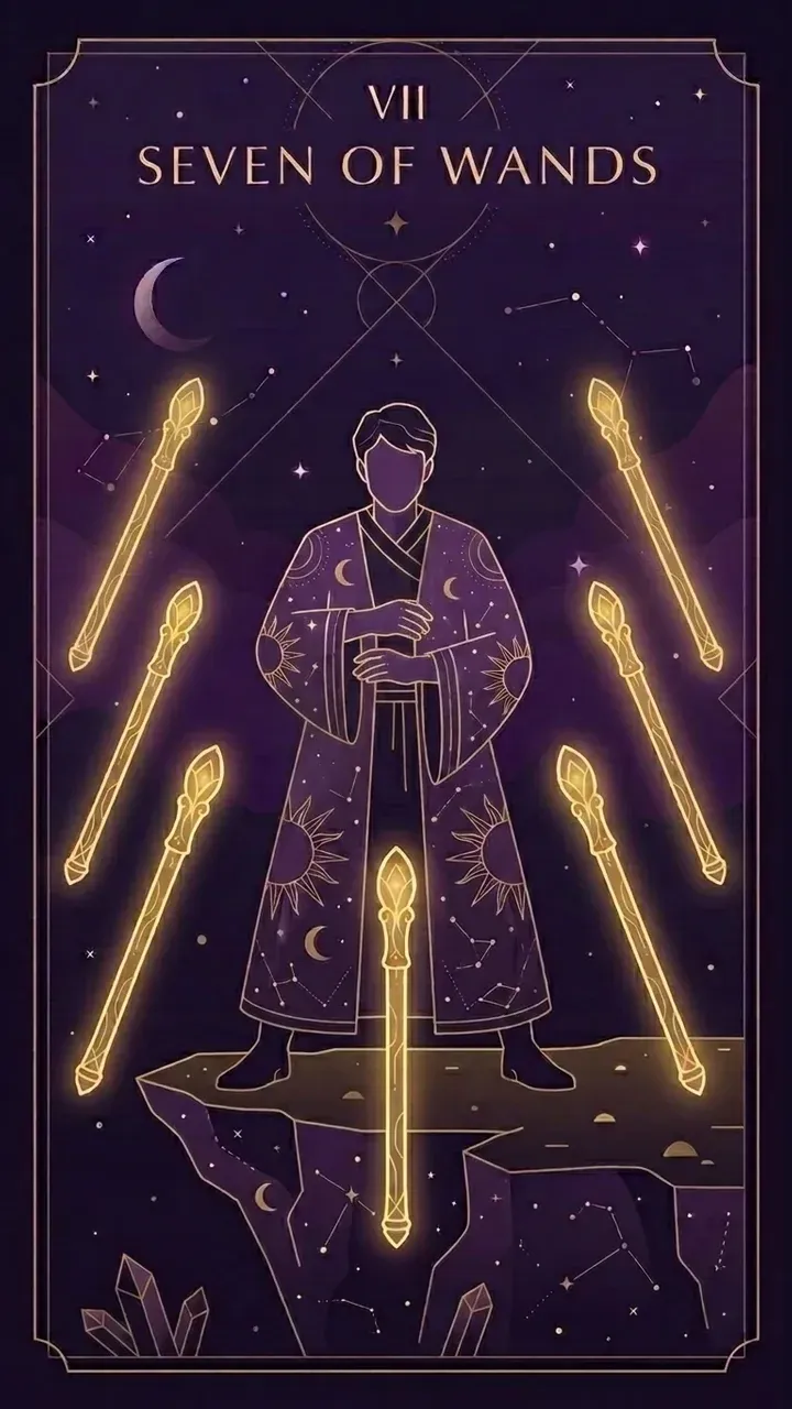 Seven of Wands