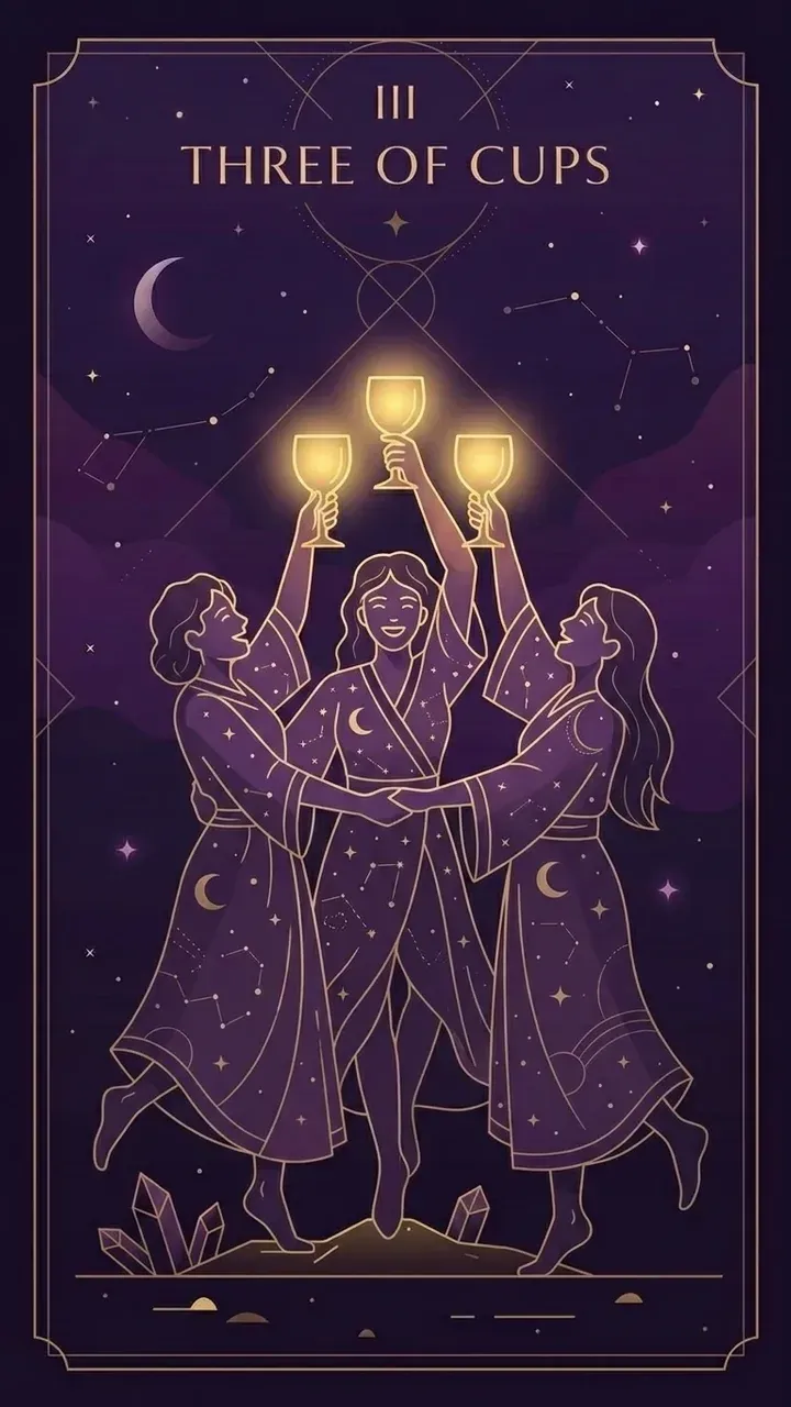 Three of Cups
