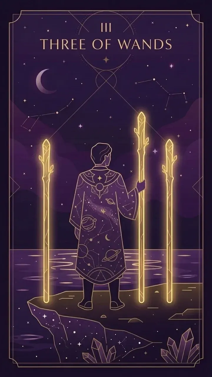 Three of Wands